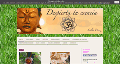 Desktop Screenshot of despiertatuesencia.com