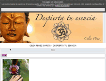 Tablet Screenshot of despiertatuesencia.com